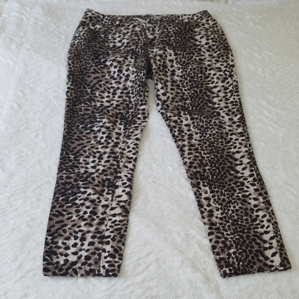 Per se leopard print pants